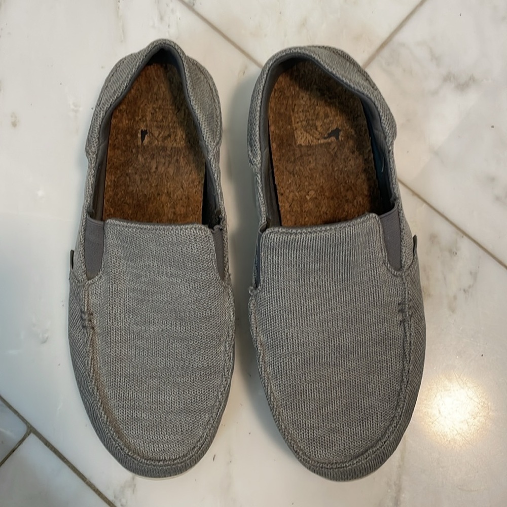 Reef Men’s 10 woven slip on shoes